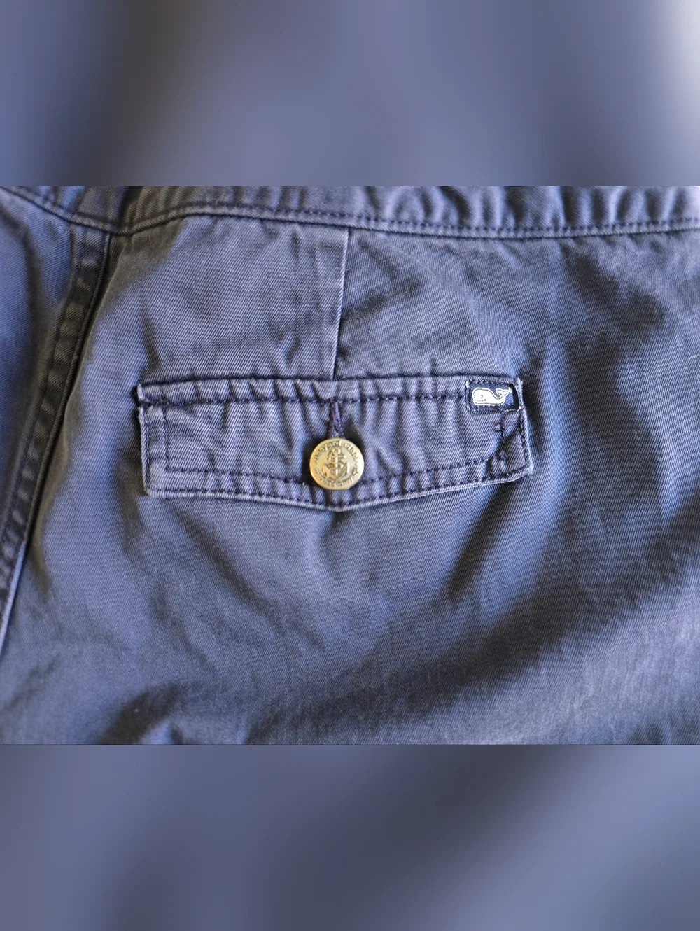 Vineyard Vines Navy Sailor Shorts Size 6